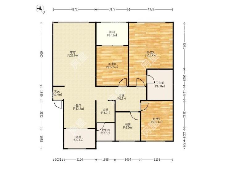 整租·江东花园(四季园)