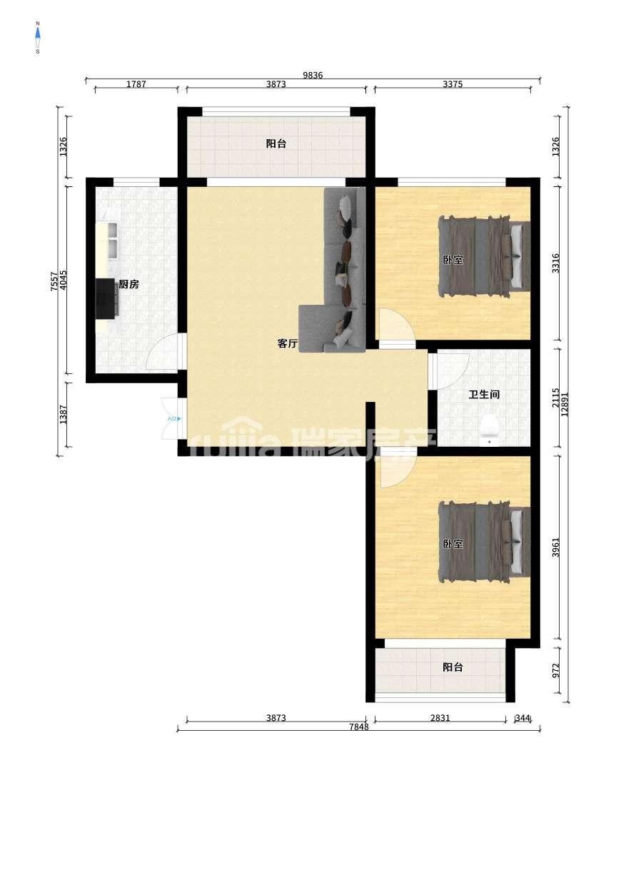 整租·蓝山庭苑