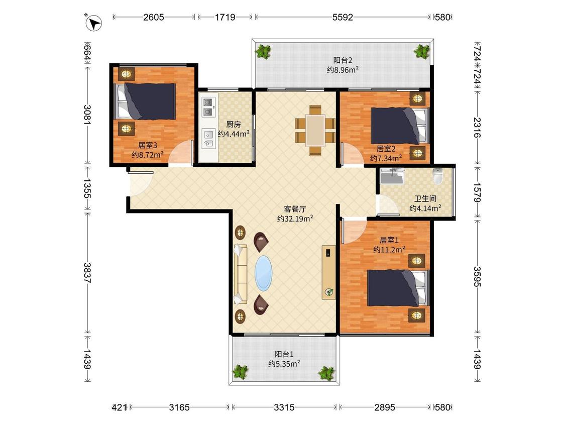 整租·创城宜城风景