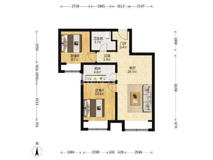 整租·首开万科城市之光