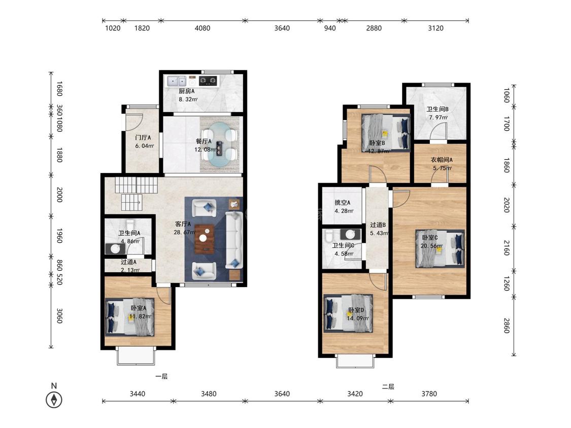 整租·天恒乐墅