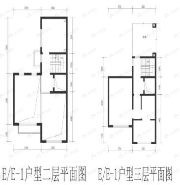 北京城建北京合院4室2厅3卫户型图