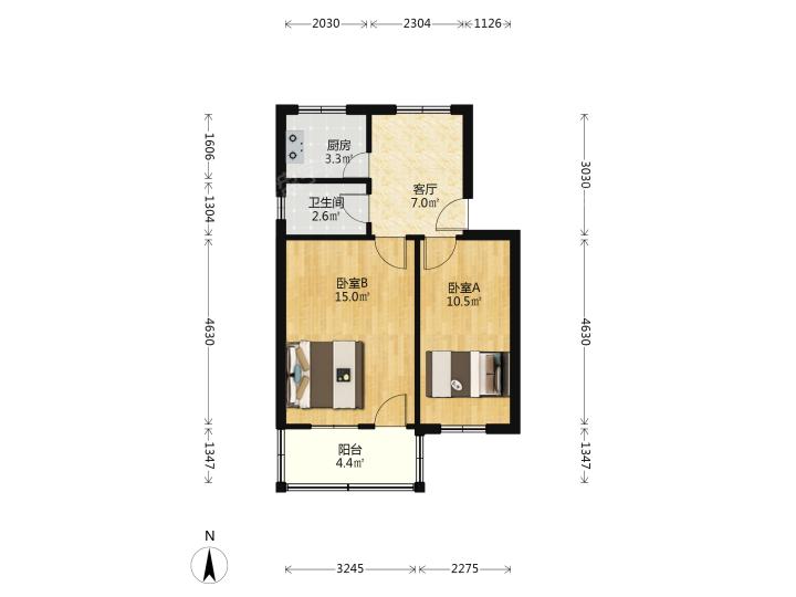 整租·梅岭小区