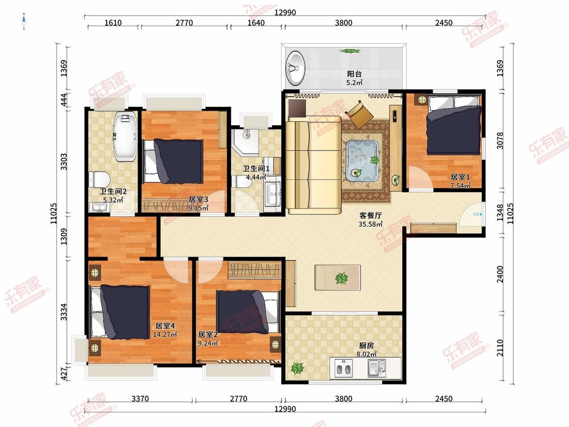 整租·保利中汇花园