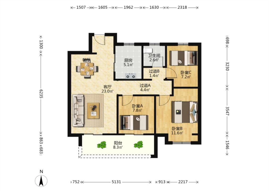 整租·绿地莫兰迪公馆