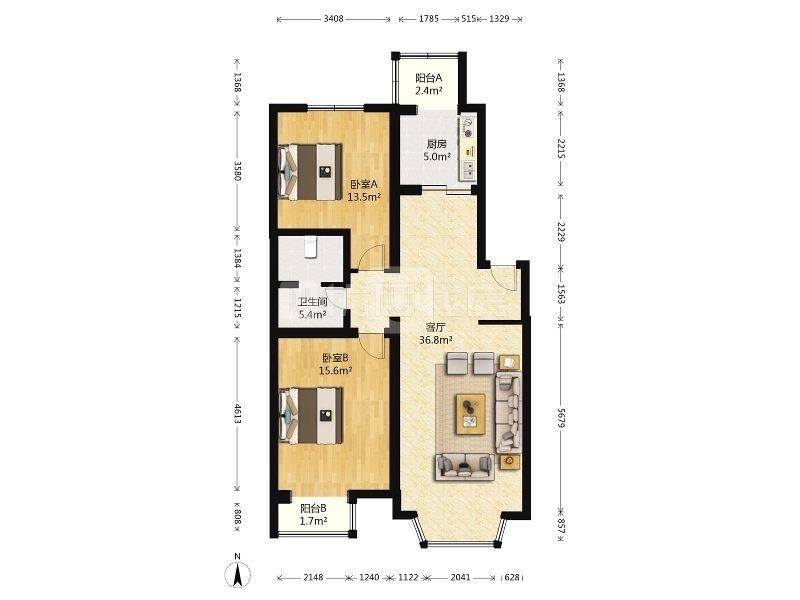 整租·菊源里小区(南区)