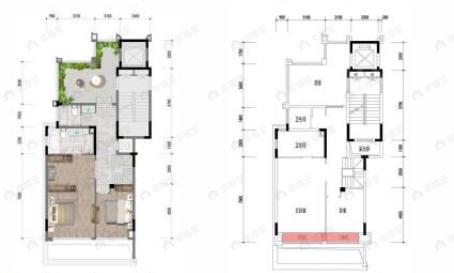 4室3厅2卫建面182平户型图