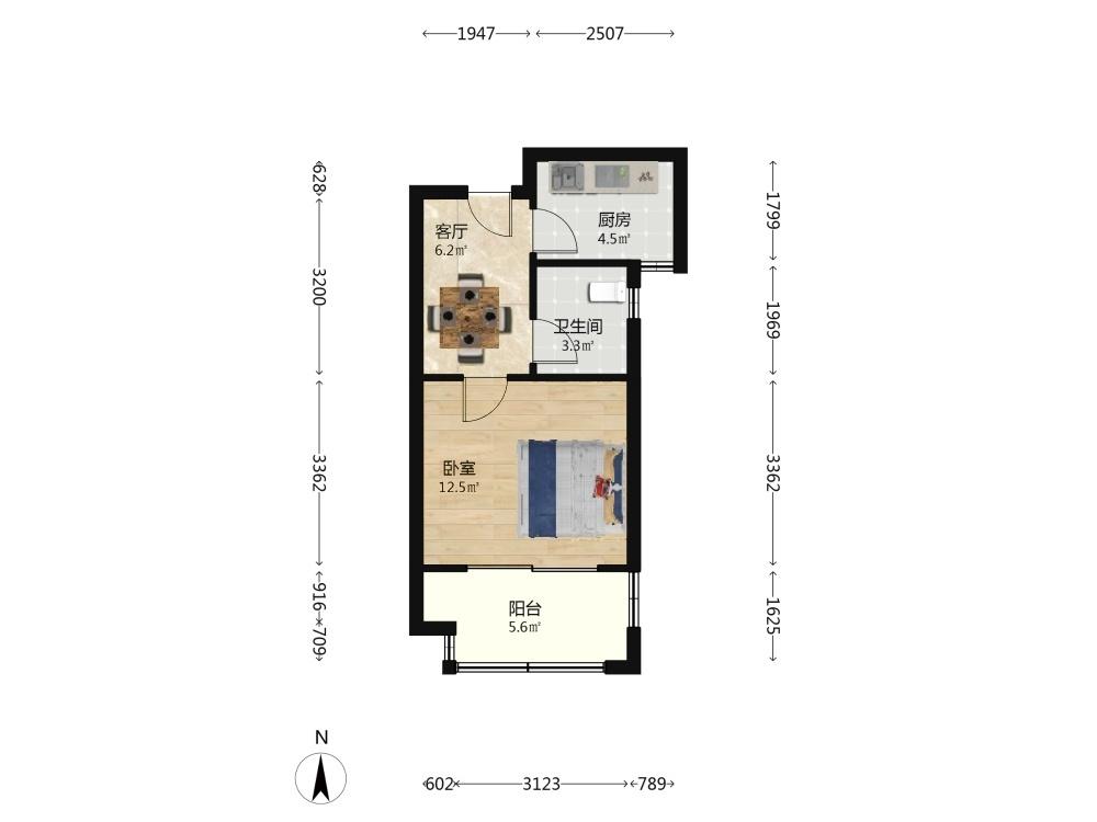 整租·燕江新城江山苑