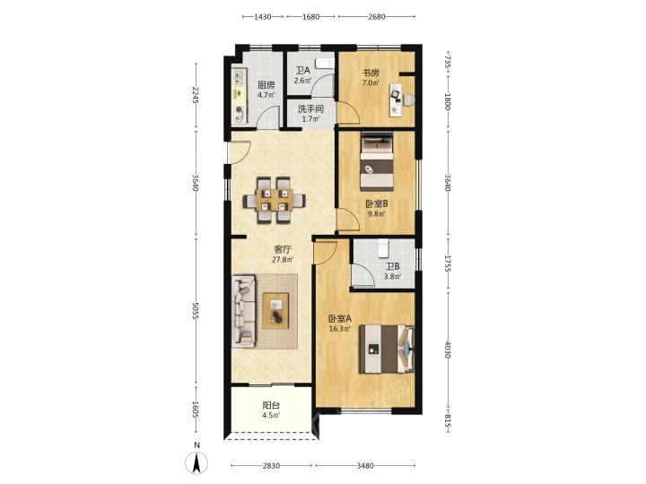 整租·旭东佳园