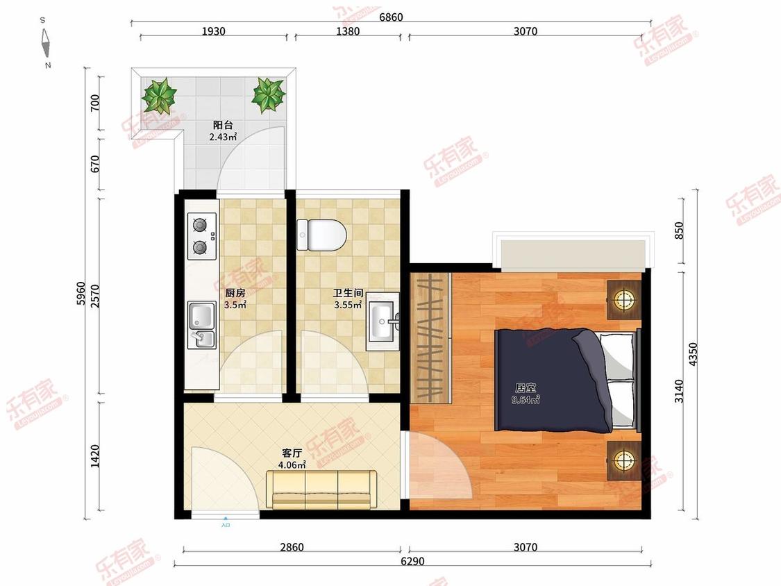 整租·碧海富通城(四期)