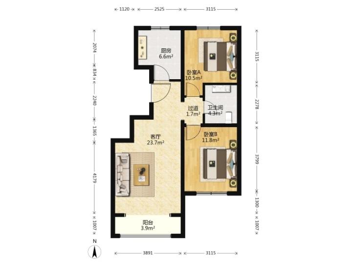 整租·园博嘉园