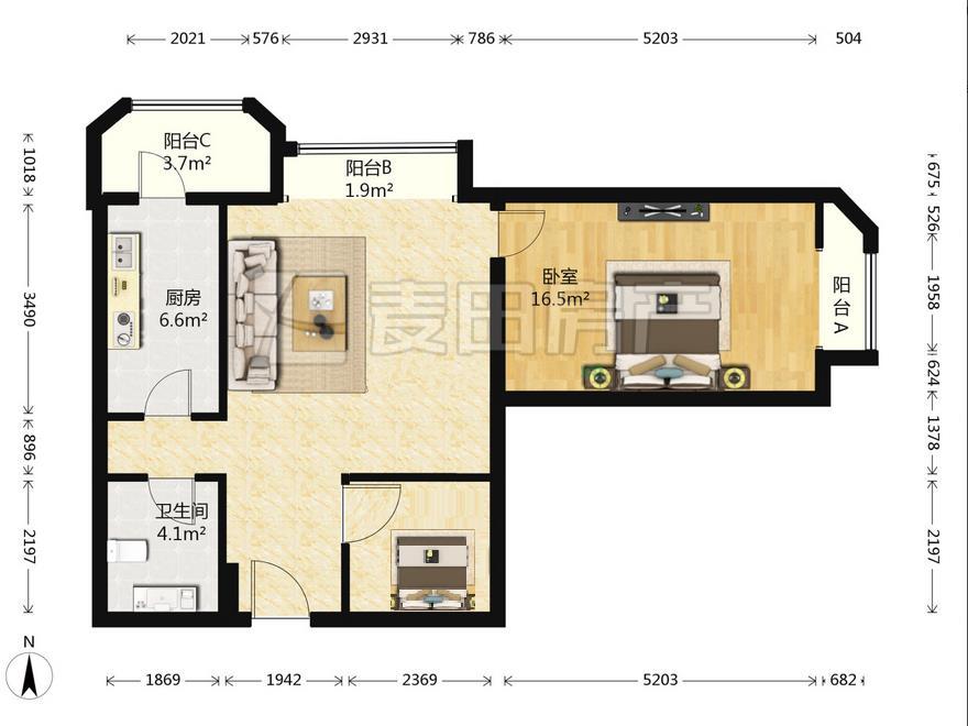 整租·中海紫御公馆