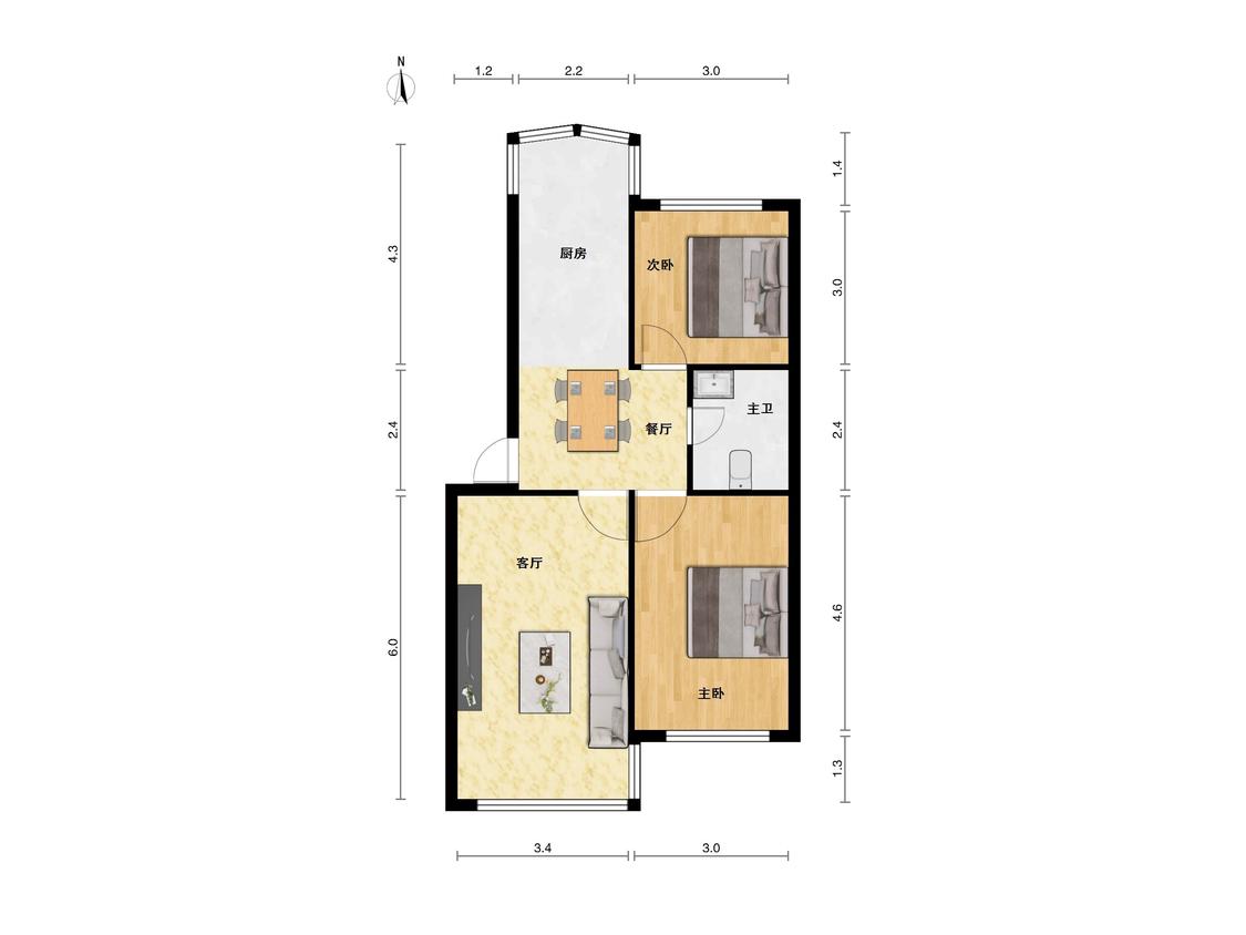 整租·地矿局杨家寨小区