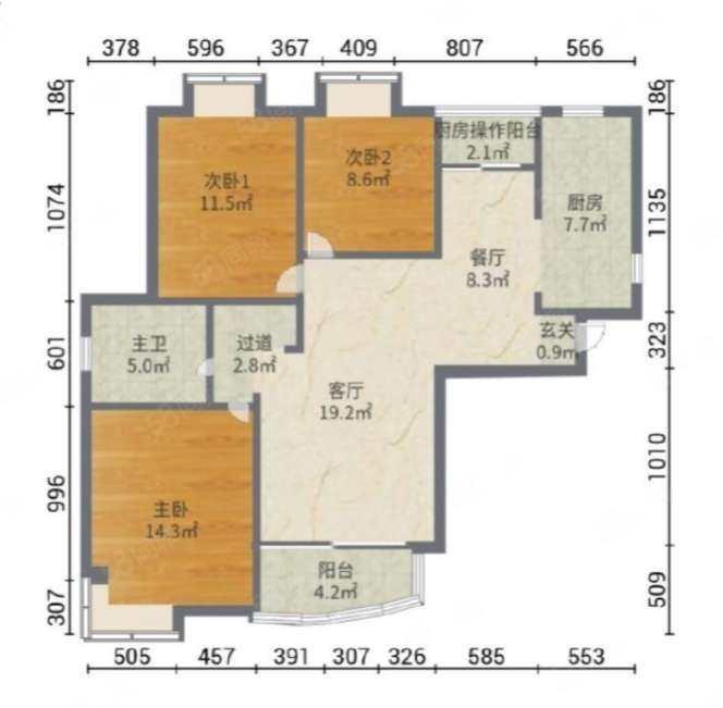 整租·静安阳光名都