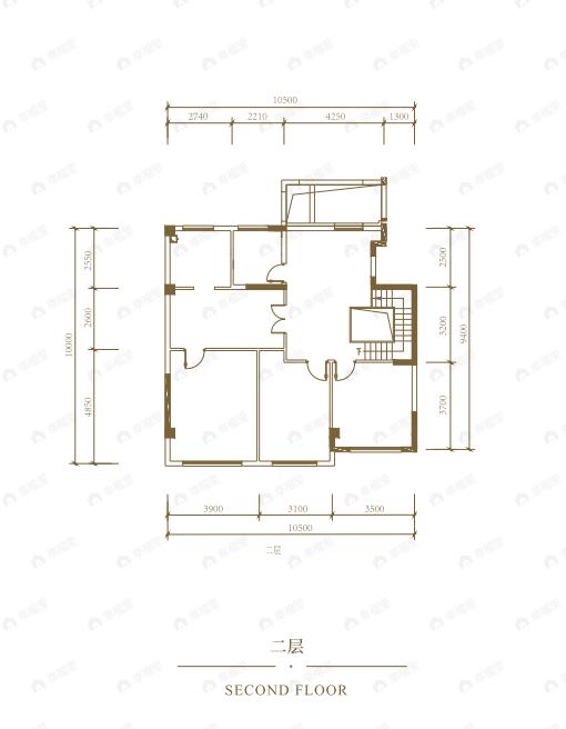国瑞樾墅4室3厅3卫户型图