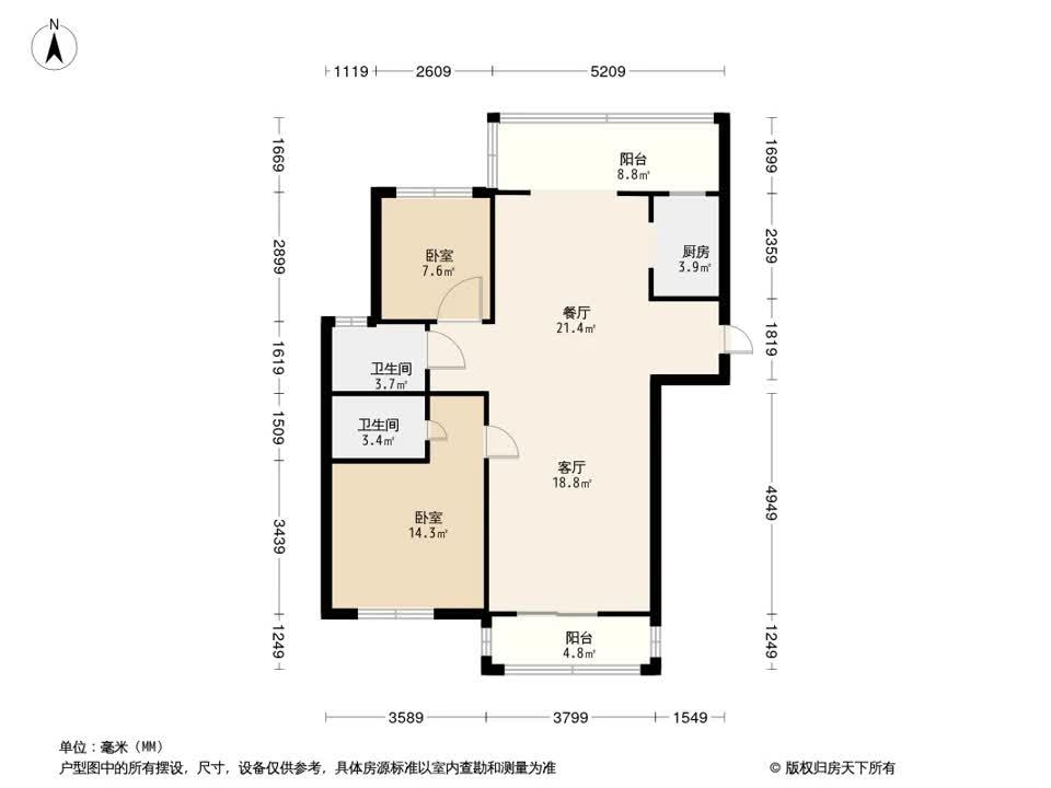 整租·百汇园(二期)