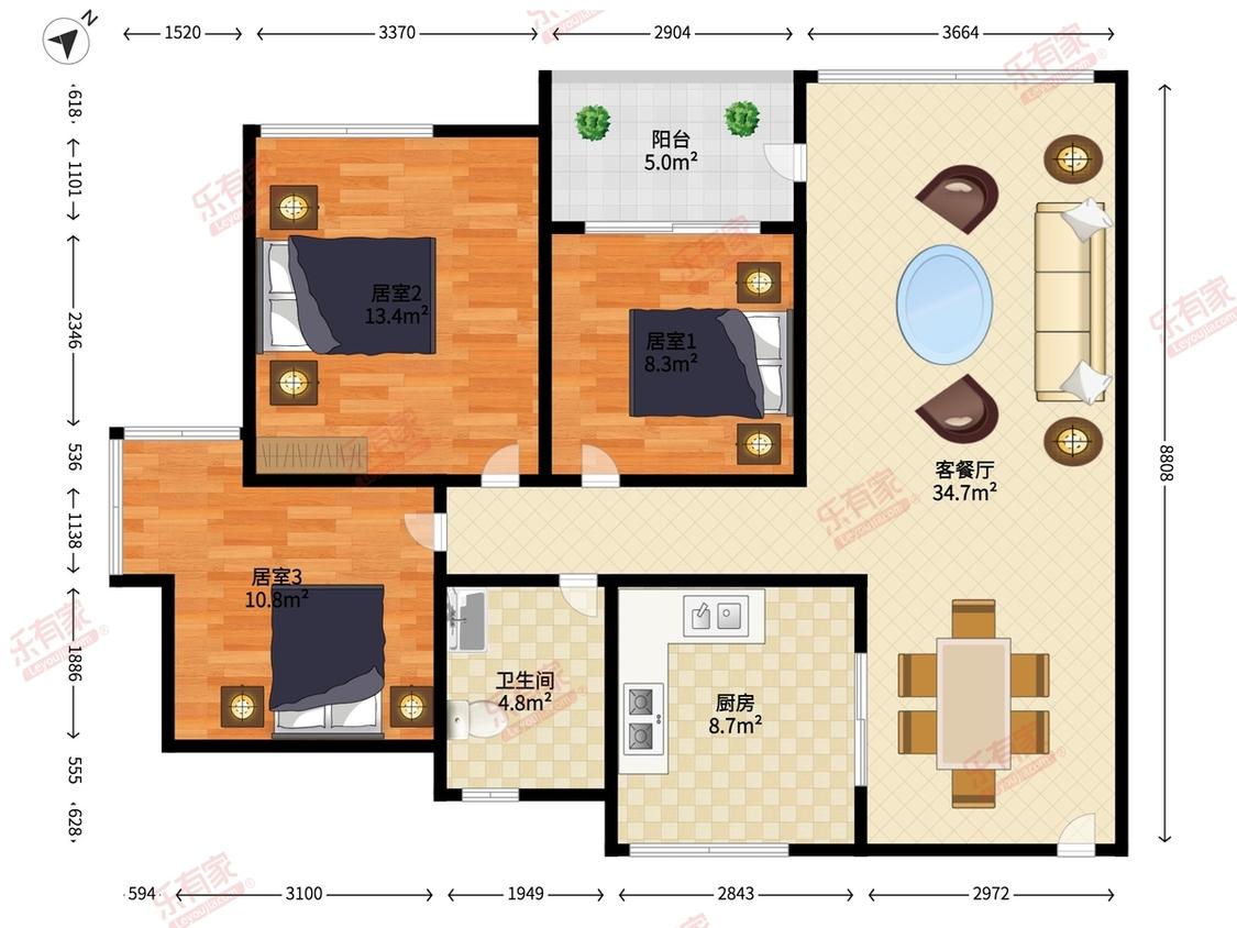 整租·祥利上城