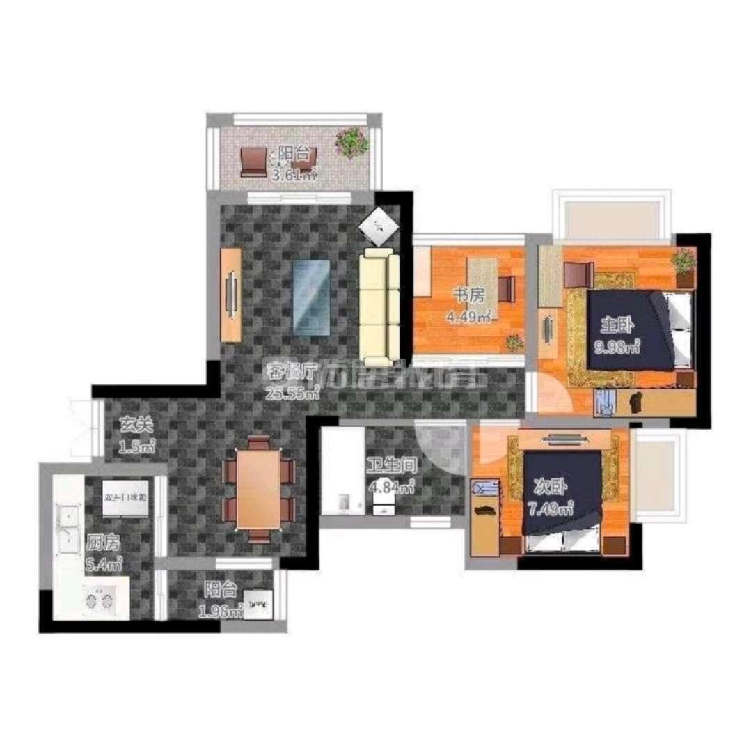 整租·长安锦尚城