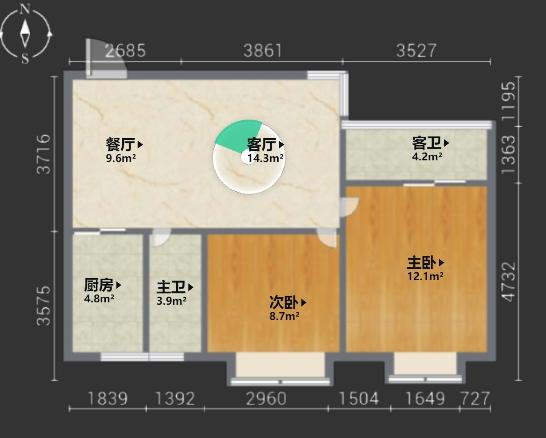 整租·罗蒙环球城公寓