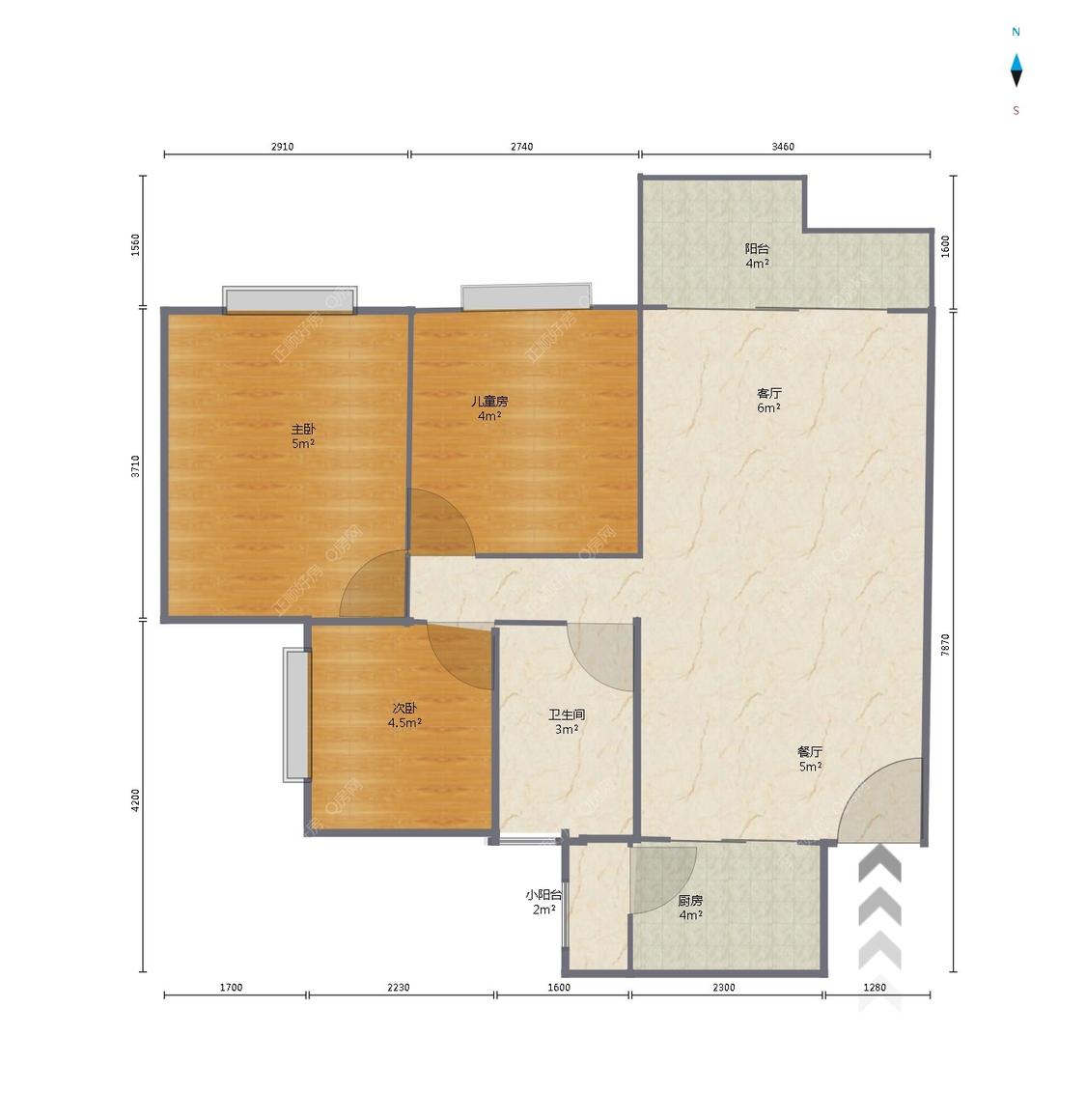 整租·时代倾城(一期)