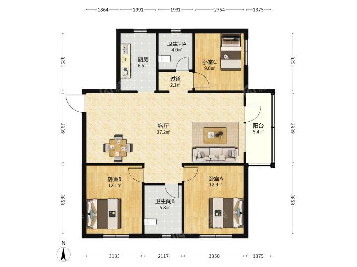 整租·越秀星汇金沙