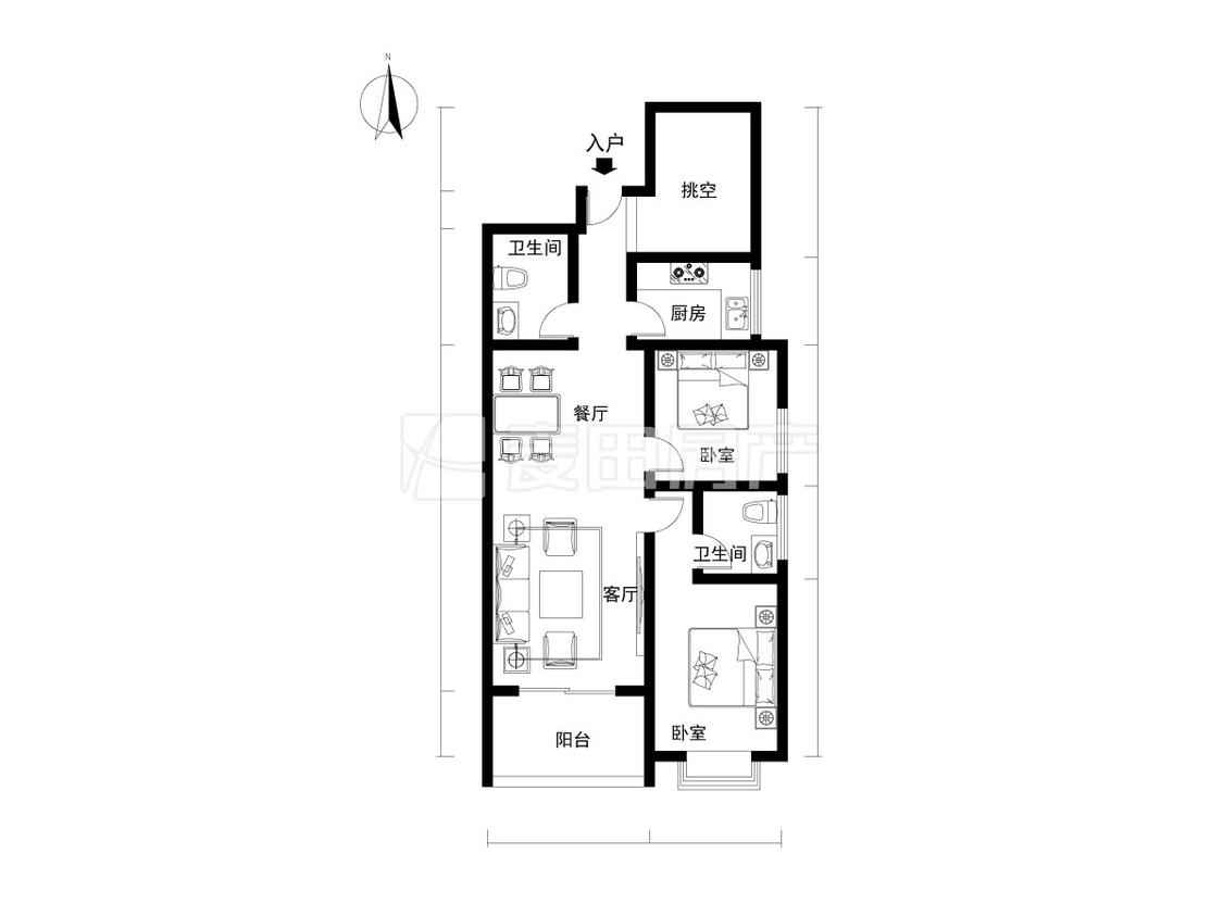 整租·禹洲尊海