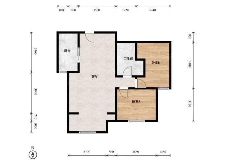 整租·鑫园(听竹院)