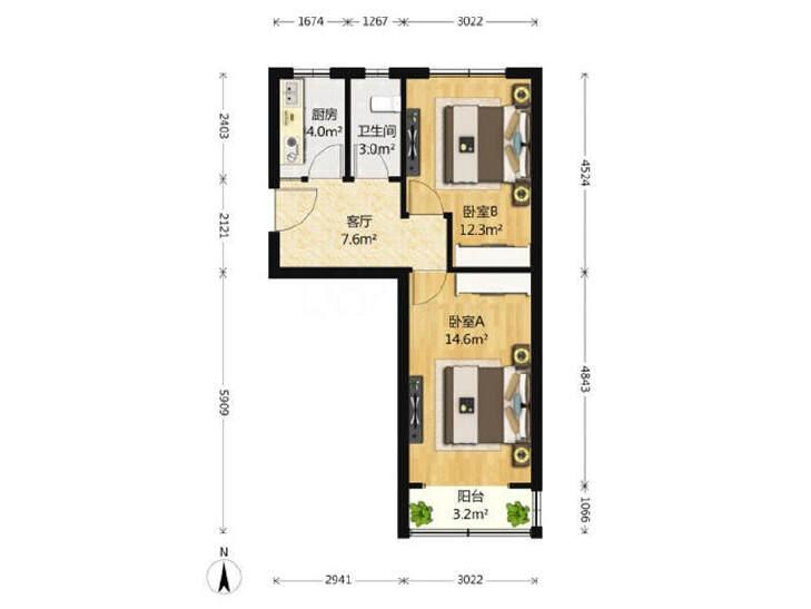 整租·西平街一里