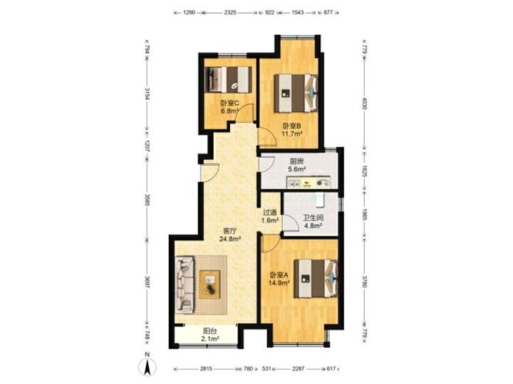 整租·首地浣溪谷