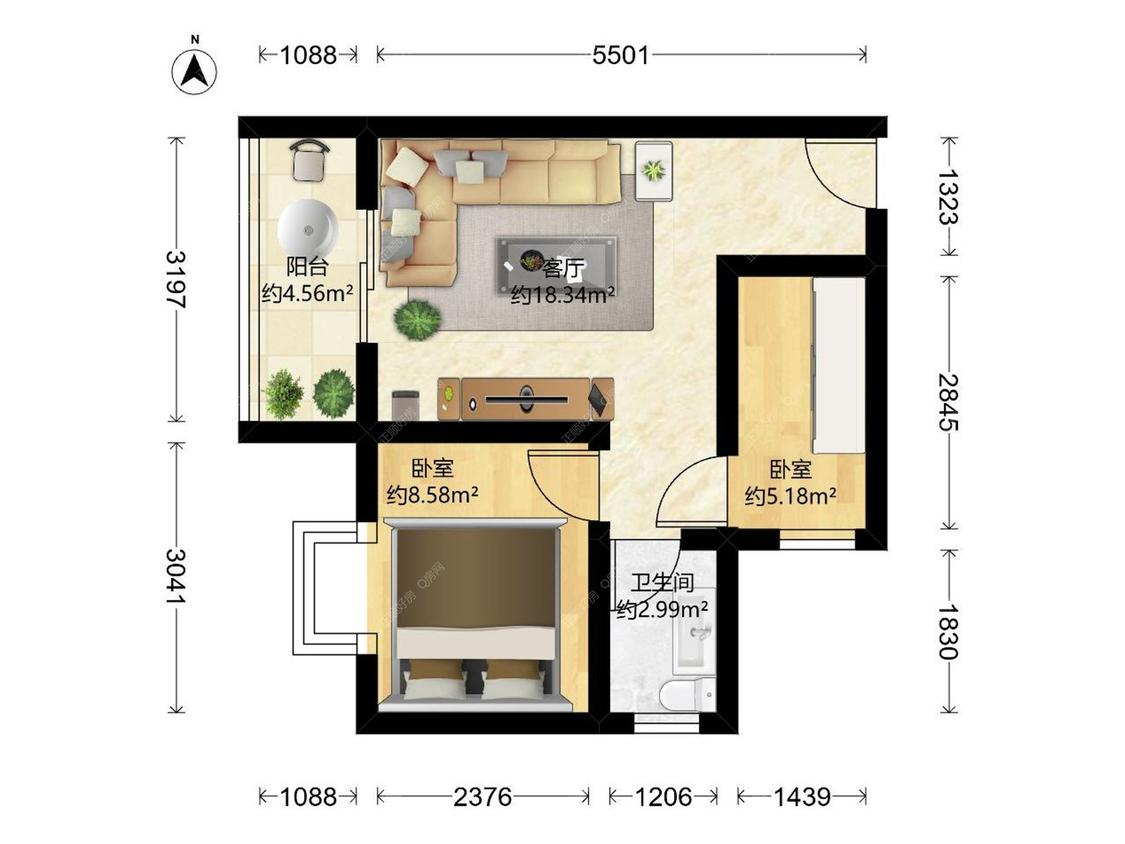 整租·星华雅苑