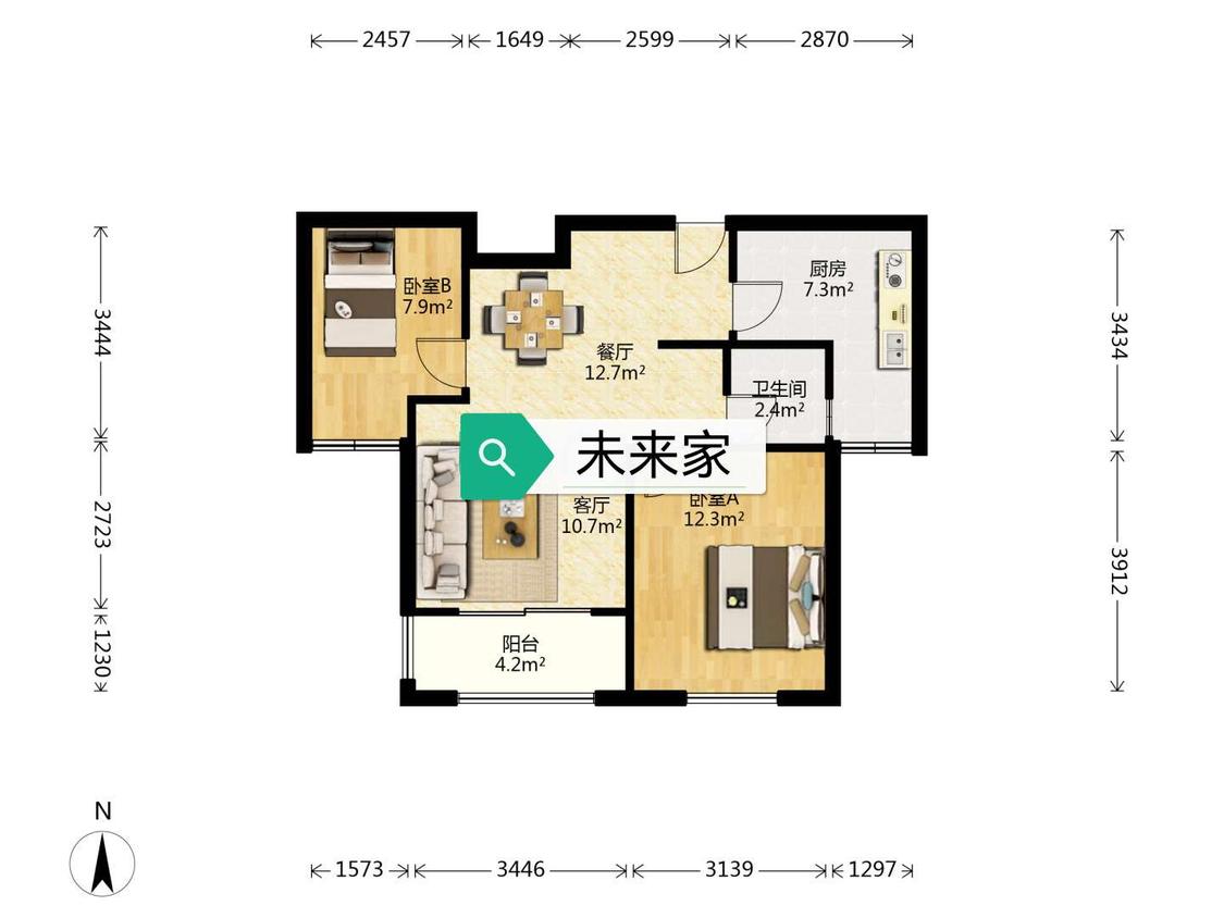 整租·香逸湾(北区)