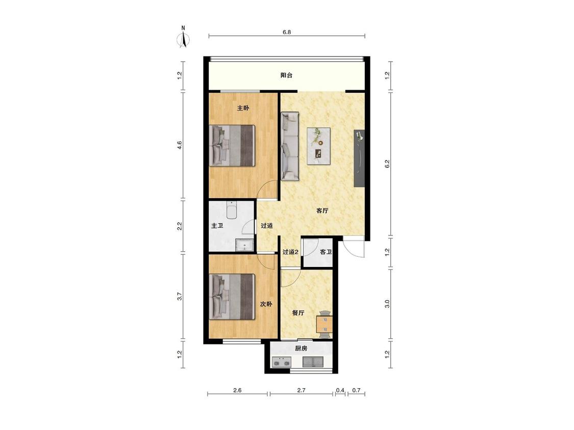 整租·金翠苑小区