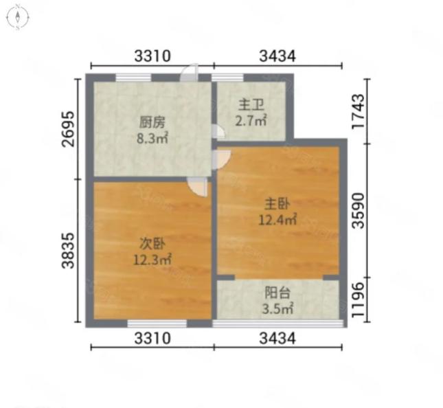 整租·杨桥二街坊