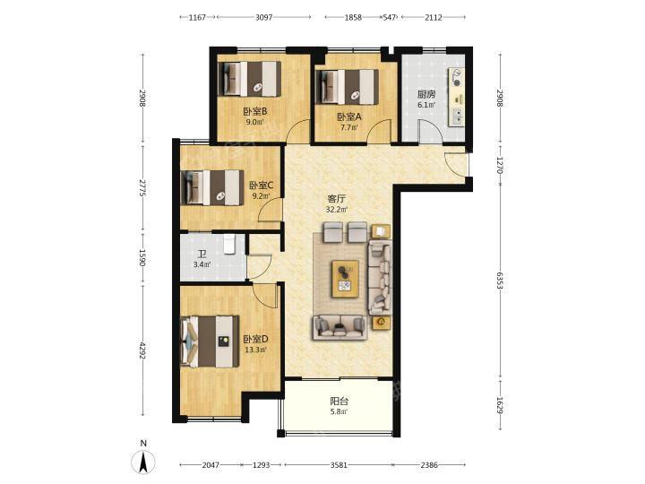 整租·弘阳上院