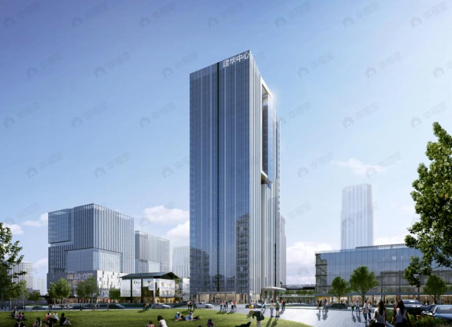 建华广场效果图