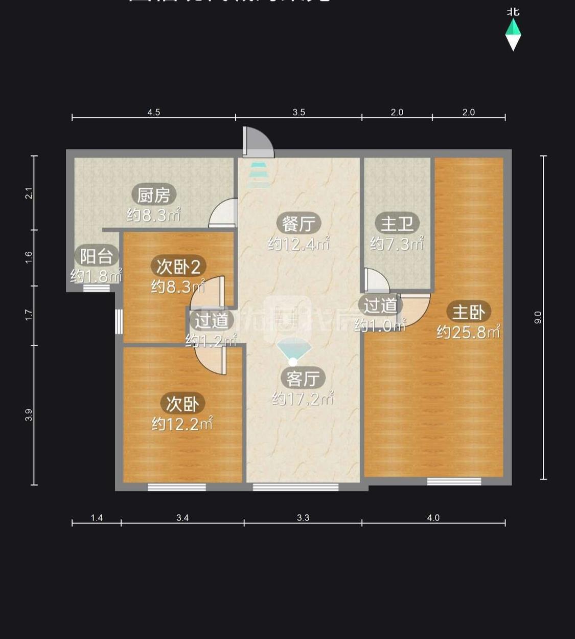 整租·国福现代城(茉莉苑)