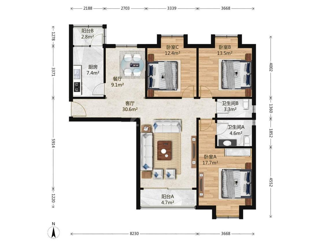 整租·珠江绿洲家园