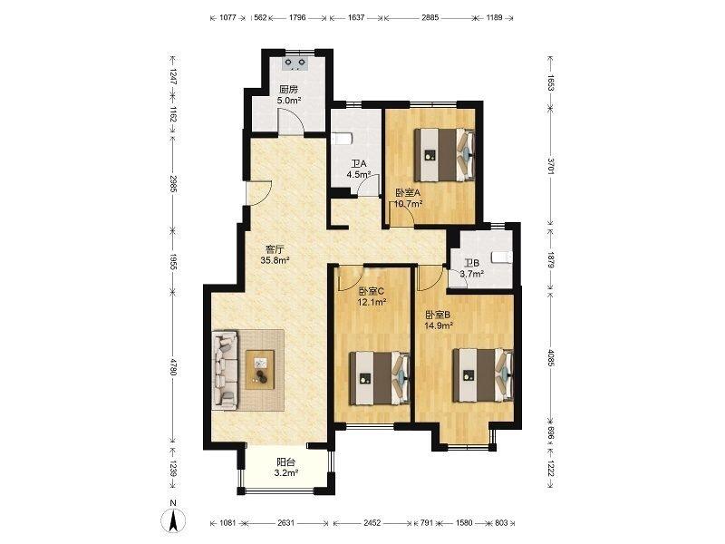 整租·山语城(三区)