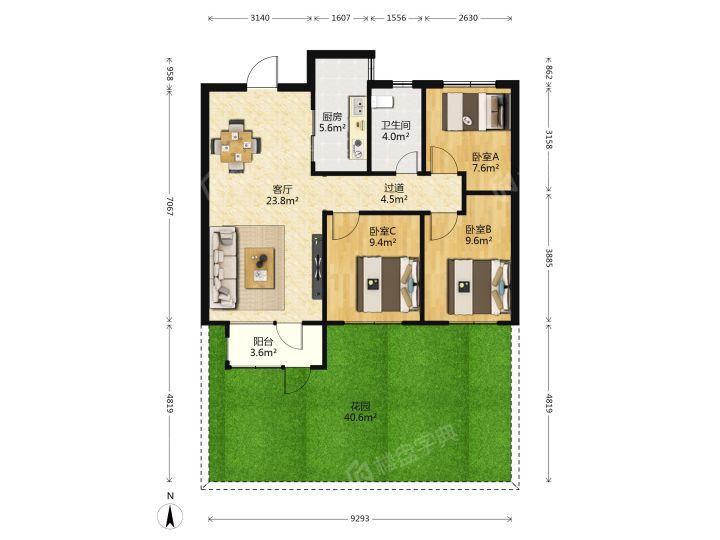 整租·佰和锦园