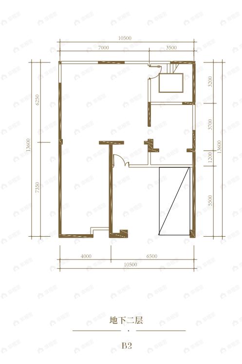 4室3厅3卫建面310平户型图
