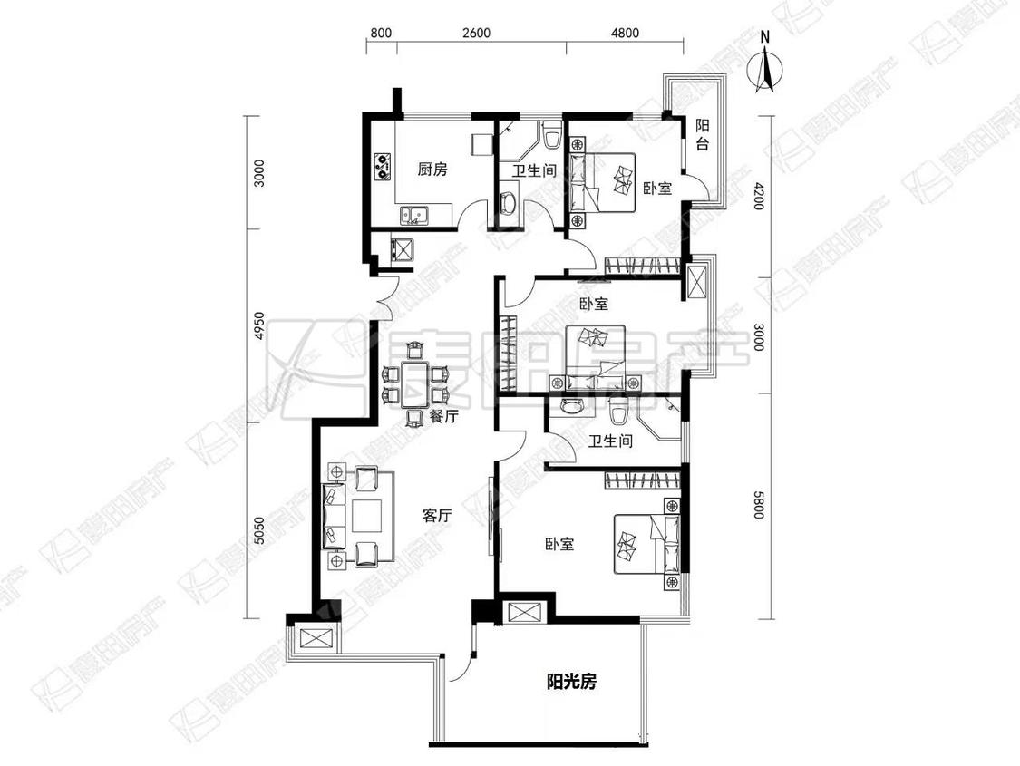 整租·北京华侨城(1号院)