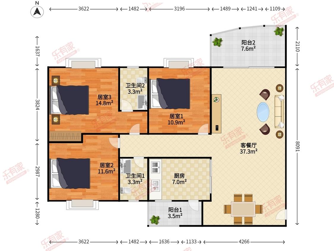 整租·隆港丽轩