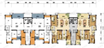 4室2厅2卫建面120平南户型图