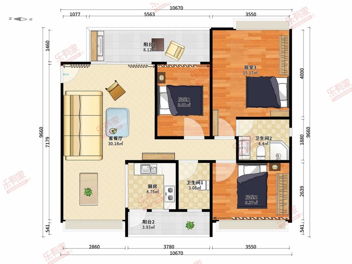 整租·骏景湾品峰