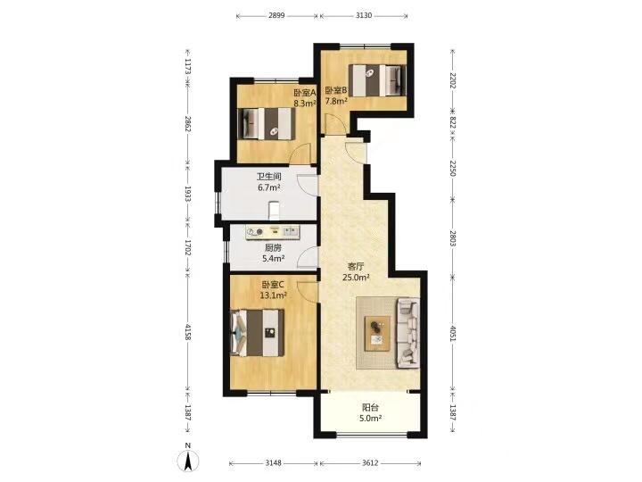 整租·丽泽花园