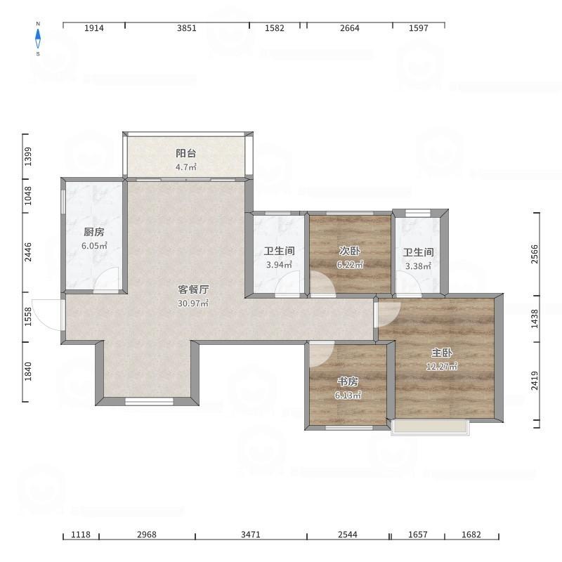 整租·大唐听海居