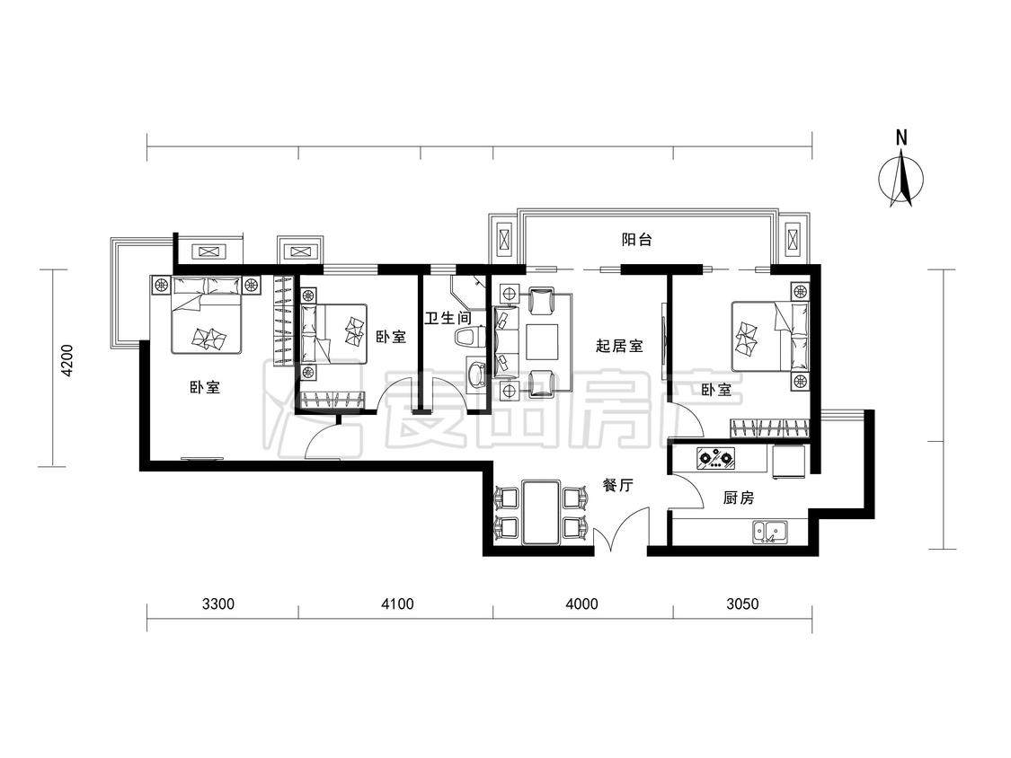 整租·东恒时代(三期)
