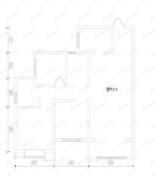 3室2厅2卫建面114平南|北户型图
