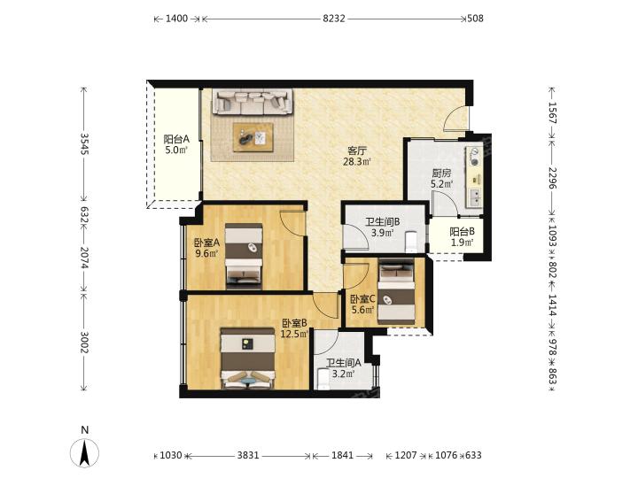 整租·佳兆业花样年广雅院