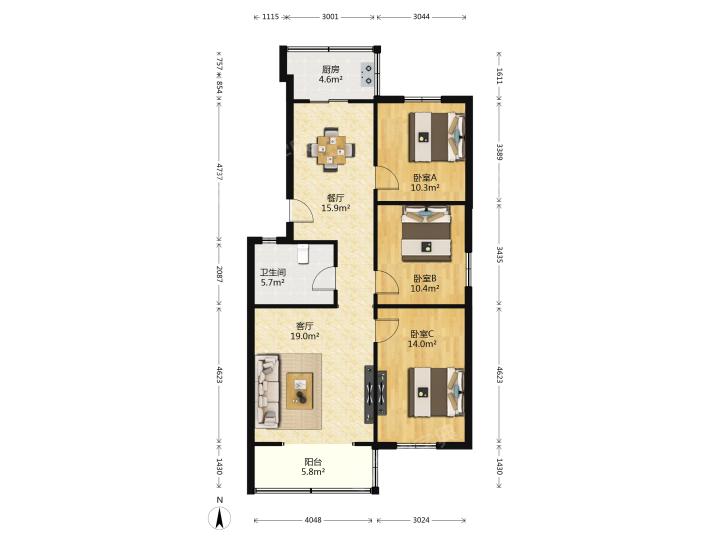 整租·高科花园